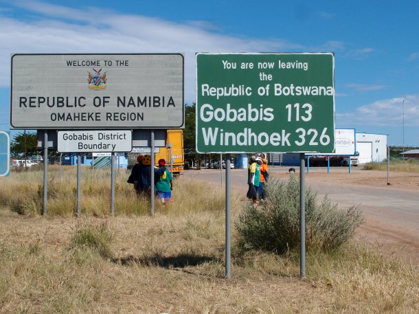 goodbye botswana  hello namibia